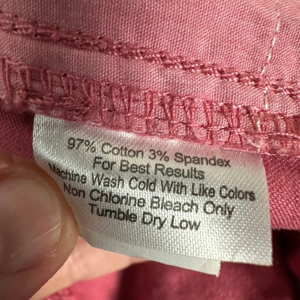 Peter Millar Pants Mens 32x32 Pink 5 Pocket Straight Leg Golf Casual Jean Cut